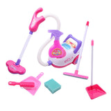 Maxbell Kids Cleaning Vacuum Cleaner Set Toys Simulation Cleaning Kids Role Play Toy