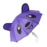 Maxbell Colorful Cartoon Mini Umbrella Fit for 18" Doll Clothes Accessories Purple