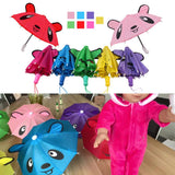 Maxbell Colorful Cartoon Mini Umbrella Fit for 18" Doll Clothes Accessories Purple