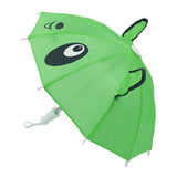 Maxbell Colorful Cartoon Mini Umbrella Fit for 18" Doll Clothes Accessories Green