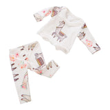 Maxbell Doll Pajamas Top Pants Clothes for American 18inch Dress up vicuna