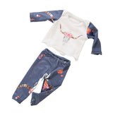 Maxbell Doll Pajamas Top Pants Clothes for American 18inch Dress up antelope