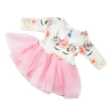 Maxbell Handmade Clothes Dress and Headwear for 18inch Girl Doll Outfits Pink flower