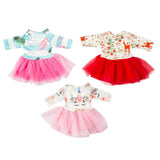 Maxbell Handmade Clothes Dress and Headwear for 18inch Girl Doll Outfits Pink flower