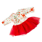 Maxbell Handmade Clothes Dress and Headwear for 18inch Girl Doll Outfits Deer