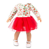 Maxbell Handmade Clothes Dress and Headwear for 18inch Girl Doll Outfits Deer