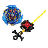 Maxbell Burst Right Spinning Top with with 4D Launcher Starter Grip Playset B-134