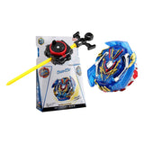 Maxbell Burst Right Spinning Top with with 4D Launcher Starter Grip Playset B-134
