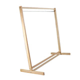 Maxbell 1/3 BJD Doll Wooden Clothes Hanging Shelf Dolls Dollhouse Furniture