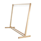 Maxbell 1/3 BJD Doll Wooden Clothes Hanging Shelf Dolls Dollhouse Furniture