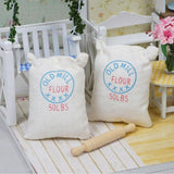 Maxbell 1/12 Dollhouse Miniature Two Bags Flour And Rolling Pin Toy for Kitchen