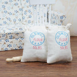 Maxbell 1/12 Dollhouse Miniature Two Bags Flour And Rolling Pin Toy for Kitchen