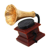 Maxbell 1/12 Dollhouse Miniature Vintage Phonograph Model for Any Room Accessory
