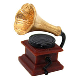 Maxbell 1/12 Dollhouse Miniature Vintage Phonograph Model for Any Room Accessory