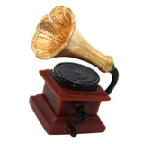 Maxbell 1/12 Dollhouse Miniature Vintage Phonograph Model for Any Room Accessory