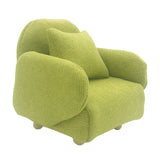 Maxbell 1:12 Dollhouse Miniature Furniture Sofa Armchair Couch Decor Toy Green