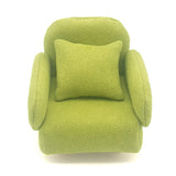 Maxbell 1:12 Dollhouse Miniature Furniture Sofa Armchair Couch Decor Toy Green