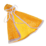 Maxbell BJD Dolls Cloak for 1/6 Blythe Doll Dress Up Outfits Accessories Yellow