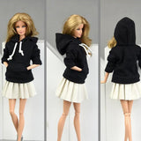 Maxbell BJD Dolls Hoodie and Short Pants for 1/6 Blythe Doll Dress Up Outfits Accs