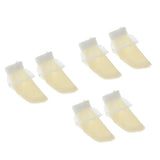 Maxbell 3 Pair Lace Socks for 1/6 Blythe Doll BJD Joint Dolls Dress Up Golden
