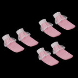 Maxbell 3 Pair Lace Socks for 1/6 Blythe Doll BJD Joint Dolls Dress Up Pink