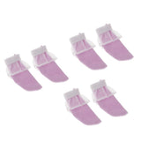 Maxbell 3 Pair Lace Socks for 1/6 Blythe Doll BJD Joint Dolls Dress Up Purple