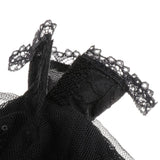 Maxbell BJD Dolls Strapless Dress for 1/6 Blythe Doll Dress Up Outfits Accs Black