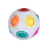 Maxbell Puzzle Magic Rainbow Ball Decompression Football Cube Toy Gift Educational