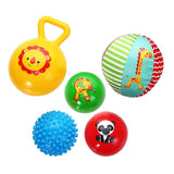 Maxbell Baby Primary Training Balls Five In One Set Early Educational Toys Gifts