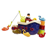 Maxbell Outdoor Bath And Water Playing Toy Multi-functional Fishing Boat for Kids