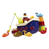 Maxbell Outdoor Bath And Water Playing Toy Multi-functional Fishing Boat for Kids