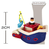 Maxbell Outdoor Bath And Water Playing Toy Multi-functional Fishing Boat for Kids