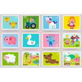 Maxbell Cartoon Magnetic Puzzles Kids Toddler Intellectual Toys Gifts Happy Farm