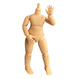 Maxbell 1/12 Nude Baby Dolls Ball Jointed Body Toys Moveable Mini Action Figure Toy