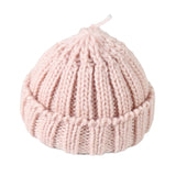 Maxbell Lovely Doll Knitted Wool Hat for Blythe Girl Doll Dress up Accessory Pink