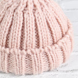 Maxbell Lovely Doll Knitted Wool Hat for Blythe Girl Doll Dress up Accessory Pink