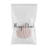 Maxbell Lovely Doll Knitted Wool Hat for Blythe Girl Doll Dress up Accessory Pink