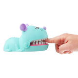 Maxbell Funny Big Mouse Mouth Dentist Bite Finger Toy Family Game for Kids Xmas Blue