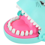 Maxbell Funny Big Mouse Mouth Dentist Bite Finger Toy Family Game for Kids Xmas Blue