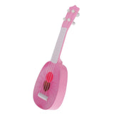 Maxbell 12.6inch Mini Kids Classical 4 String Ukulele Guitar Musical Toy Juicy Peach