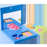 Maxbell Kids Mirror Image Puzzle Box IQ Game 5.5x5.5cm Shape Cognition Toy Set