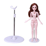 Maxbell Adjustable BJD Dolls Stand Display Holder With Plastic Base 60cm