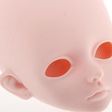 Maxbell 1/3 BJD Doll Head Mold with 4D Eyes DIY Dolls Body Parts Supplies Toy A