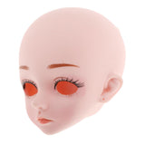 Maxbell 1/3 BJD Doll Head Mold with 4D Eyes DIY Dolls Body Parts Supplies Toy B