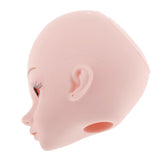 Maxbell 1/3 BJD Doll Head Mold with 4D Eyes DIY Dolls Body Parts Supplies Toy B