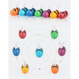 Maxbell Kids Montessori Clip Small Bee Toy Music Wooden Intelligence Cognition Toys