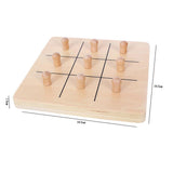 Maxbell Wooden Peg Board Baby Finger Grasping Toy Playkit Early Education Aids