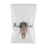 Maxbell 30cm Real Life Baby Boy Doll Vinyl African Infant Dolls Toy Girl 1