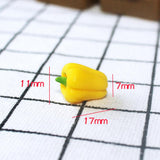 Maxbell 5pcs 1/6 Scale Dollhouse Vegetable Food Miniatures Room Ornaments Kits