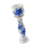 Maxbell 1/12 Dollhouse Miniature Ceramic Plant Flower with Wooden Pot Garden Decor A